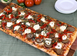 >Meatball & Ricotta Pizza Photo 2